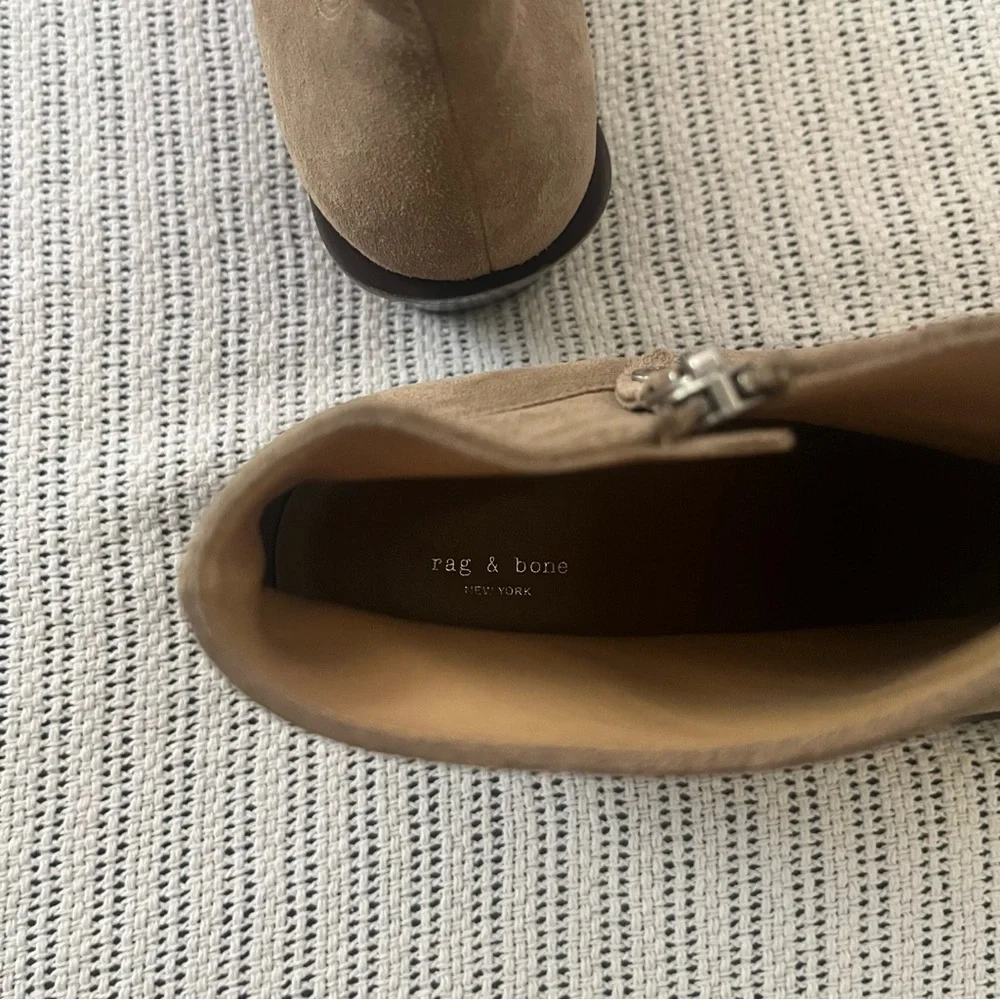 Rag & Bone Suede Ankle Booties